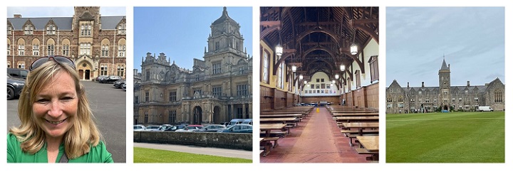 How does Gina keep her British boarding school knowledge fresh? | Dickinson School Consulting