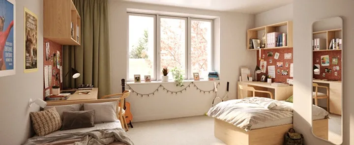 Winchester College girls' bedroom | Dickinson School Consulting